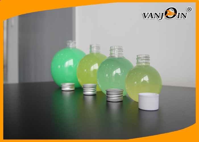 bottles plastic juice spherical cap screw 250ml package 500ml beverage application packaging
