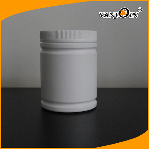 Wide Mouth  Plastic Food Jars HDPE Protein Powder Bottle Approved ISO