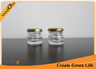 China 30ml Little Empty Glass Jars / Miniature Glass Bottles and Jar for Food Storage supplier