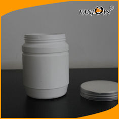 China Protein Powder Plastic Food Jars , Small HDPE Clear Plastic Jars 550ml supplier