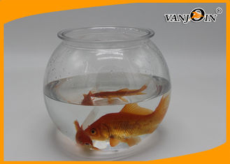China Pet Products 2800ml/93OZ Plastic Fish Bowl Aquarium Tank Mini Elegant Table Accessories supplier