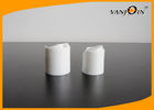 China PP White Dic Clip Press Top Bottle Lids and Cap for Cosmetic Shampoo and Skin Care Cream Bottles factory