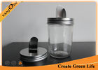 China Metal Mason Jar Bottle Lid With Flip Up Spout For Regular Mouth , Bulk Packaging factory