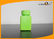 Green Square 100ml Plastic Pharmacy Bottles , Small Plastic Pill Bottles supplier