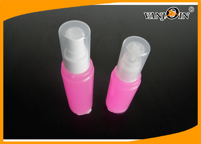 70ml Transparent PET Cosmetic Bottles with Caps and Pumps Small Plastic Containers