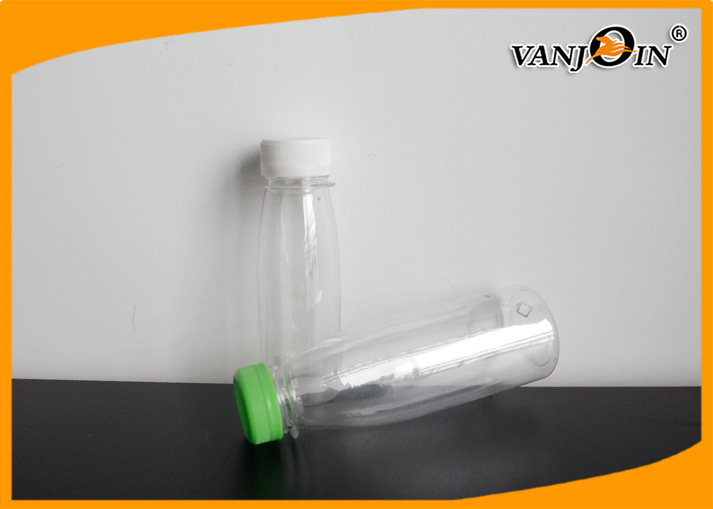 220ml / 330ml PET Juice Bottles / BPA free Small Plastic Bottles with Lids