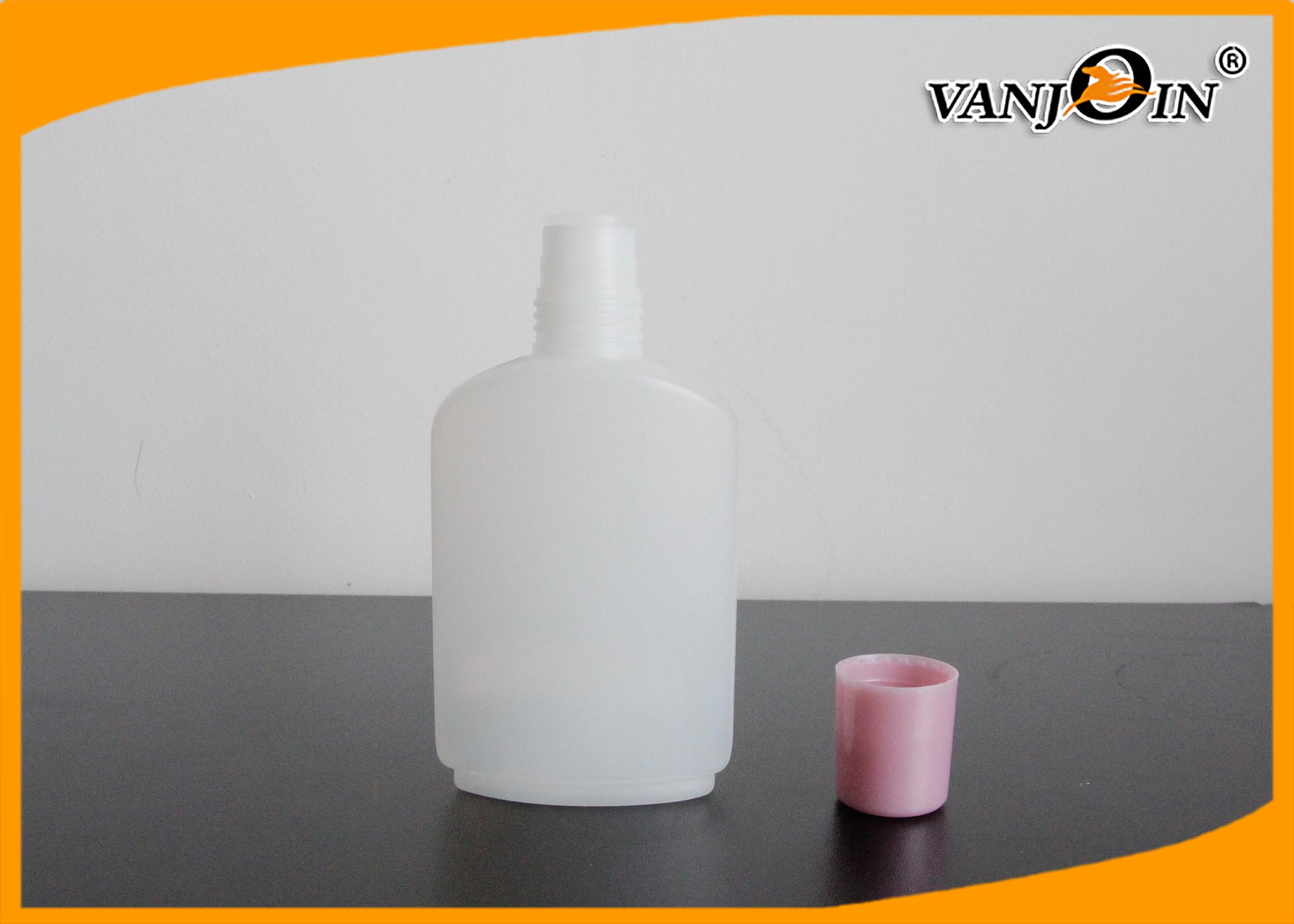 100ml White Cosmetic Plastic Bottles for Cream Lotion with Screw Cap , Plastic Cosmetic Containers