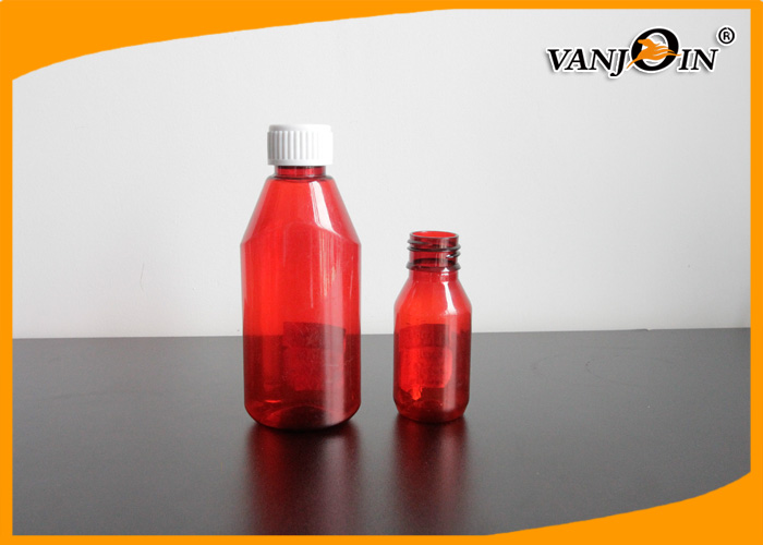 180ml PET Amber Plastic Bottles for Medicine with Childproof Cap for Pharmaceutical Liquid