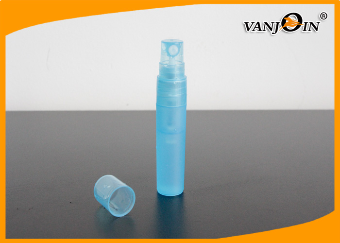 Pen Shape Cosmetics Bottles 5ml 10ml 15ml Blue Plastic Perfume Bottles Small Size