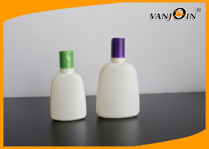 250ml HDPE Plastic Cosmetic Bottles for Face Lotion Cream , Small Plastic Containers for Cosmetics