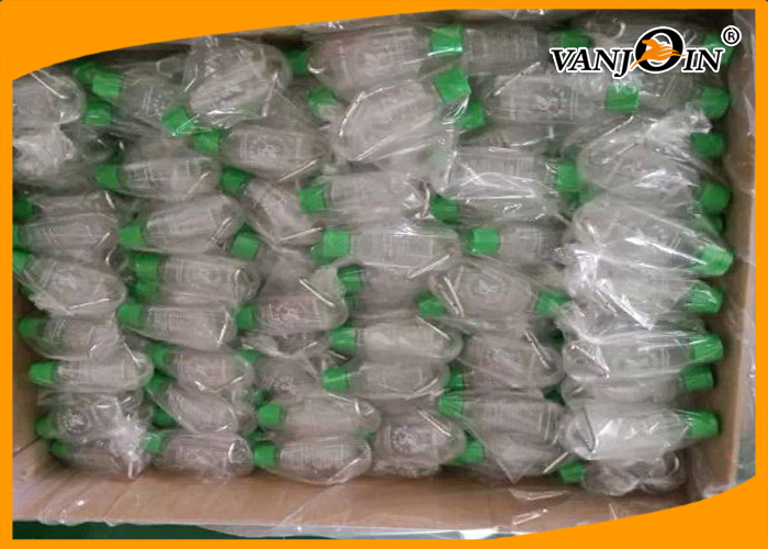 Custom Plastic Cosmetic Bottles / HDPE Plastic White Shampoo Bottles 260ML