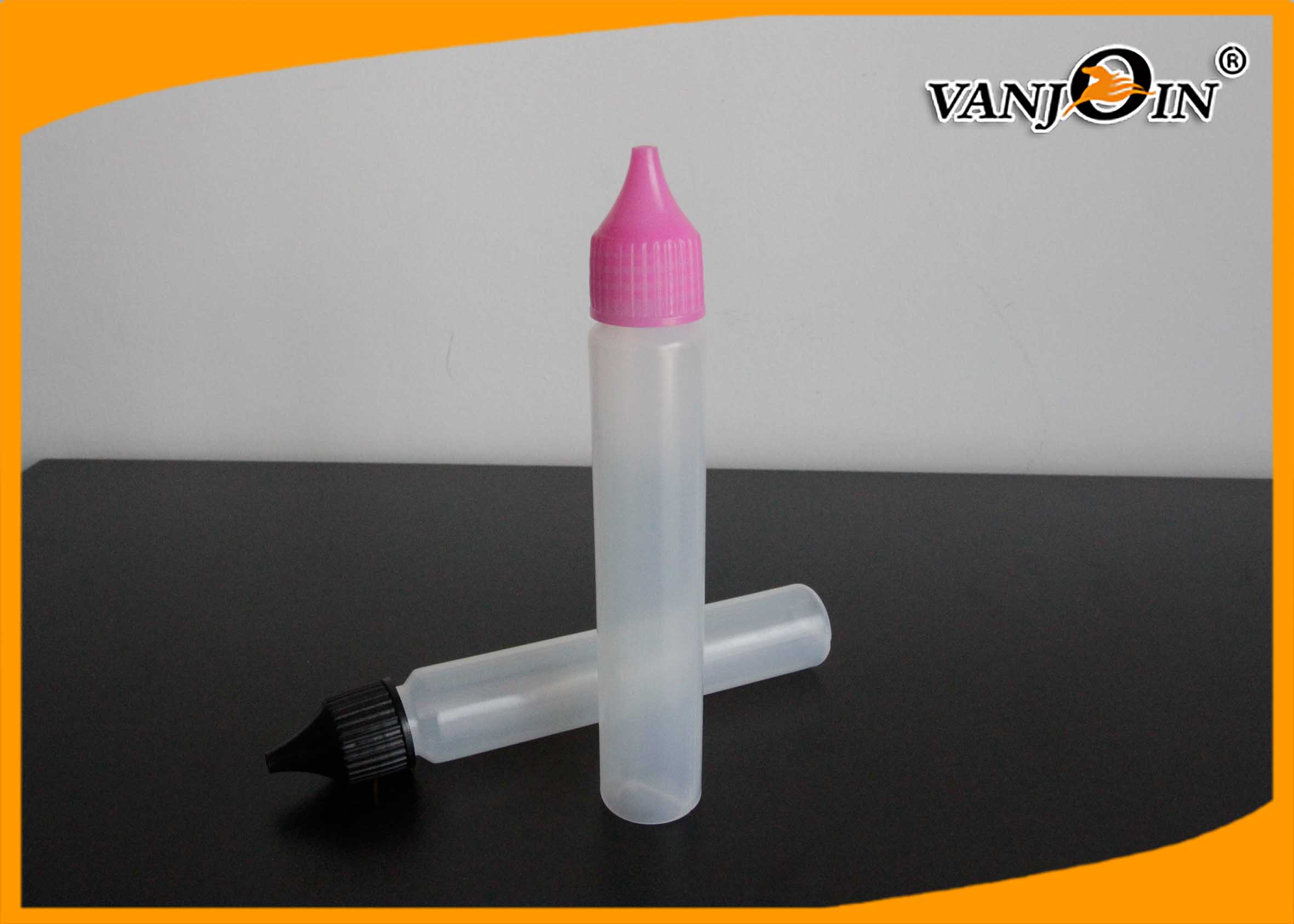 10ml 15ml 30ml Pen Shape PE Dropper Plastic Bottles for E-liquid , E-ciga , E-juice Packaging