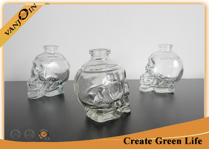 Crystal Skull Head 180ml Vodka Whiskey Shot Wine Glass Drinking Bottles For Home or Bar