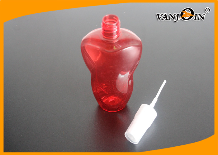 100ML Amber Special Design PET Plastic Mist Sprayer Bottles Cosmetic Packaging