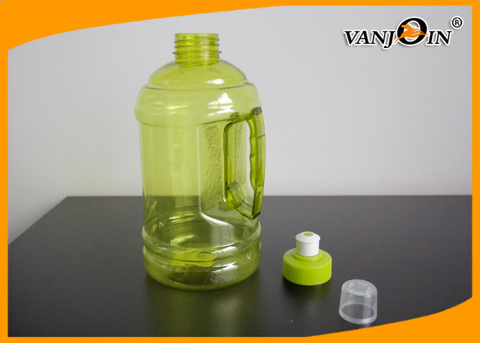 1200ML Food Grade PET Plastic Drink Bottles Sports Kettle Jug With Hand Shank