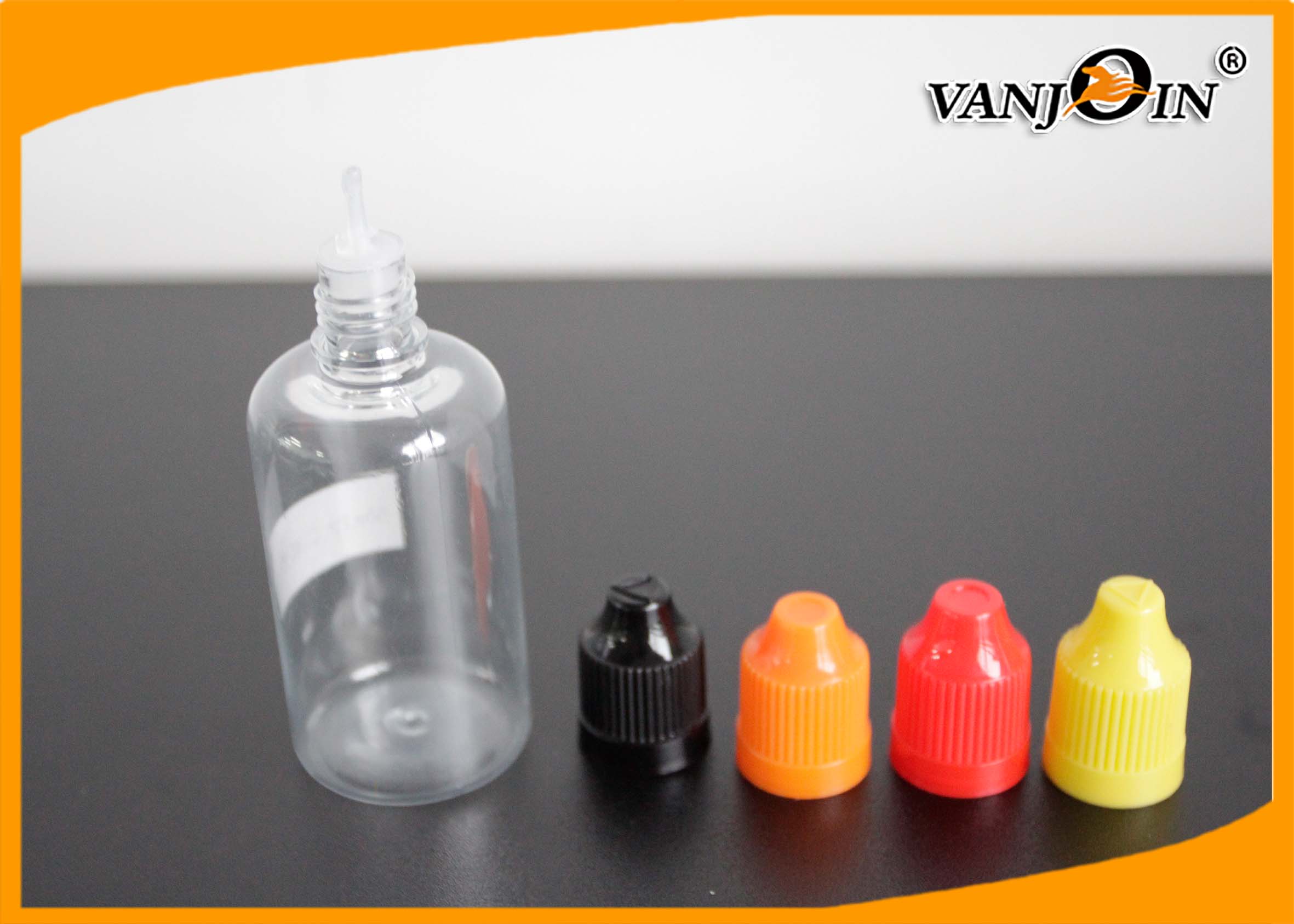 E Juice Bottles Plastic E Liquid Bottles 50ml With Different Caps