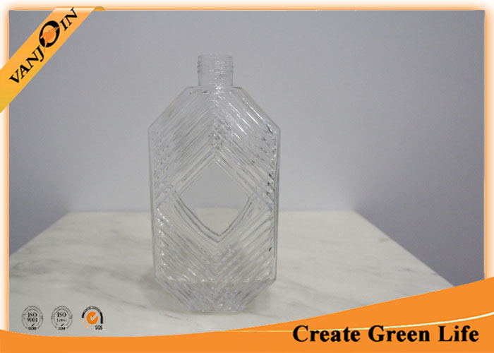 Crystal Luxury 700ml Glass Wine Bottles For Wine Packaging 108.5*58mm