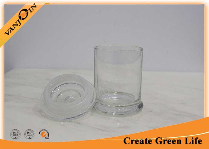 Airtight 190ml Glass Storage Jars With Lids 190ml 68.3mm Diameter