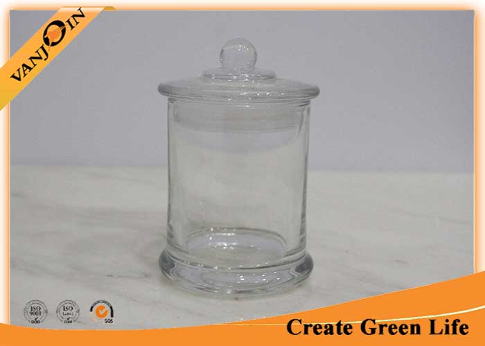 Airtight 190ml Glass Storage Jars With Lids 190ml 68.3mm Diameter