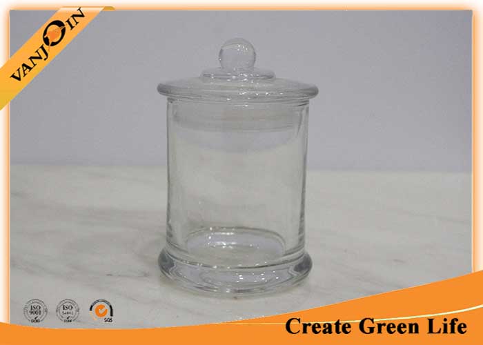 Airtight 190ml Glass Storage Jars With Lids 190ml 68.3mm Diameter
