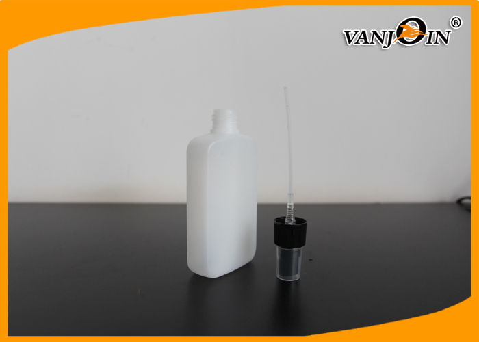 4 oz HDPE Plastic Sprayer Bottle / 120ml Oval Shaped Plastic Bottle For Mosquito Sprayer