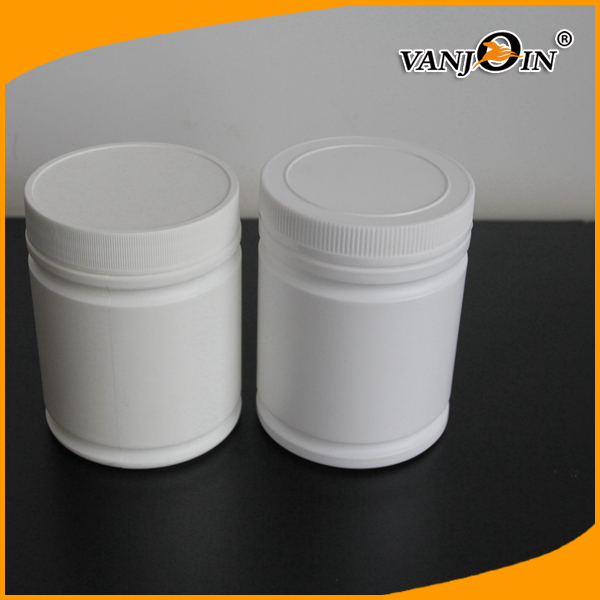Wide Mouth  Plastic Food Jars HDPE Protein Powder Bottle Approved ISO