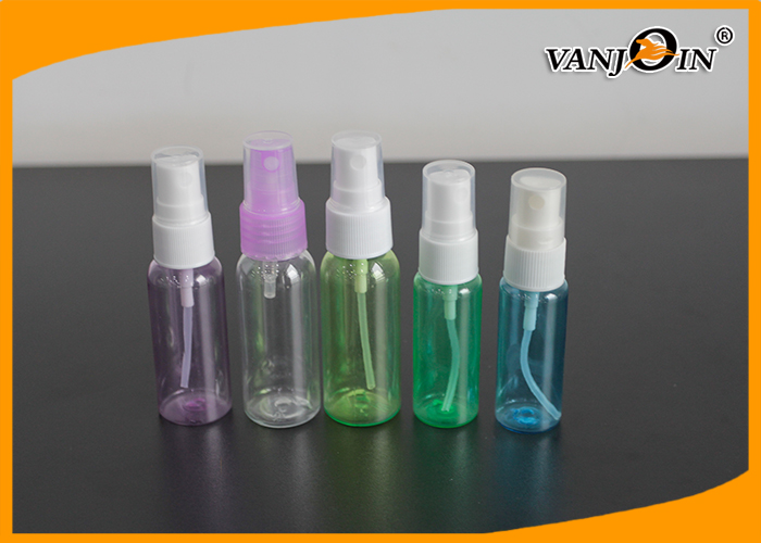 30-60 ml Cosmetic Clear PET Spray Bottle For Perfume / Perfume Spray Bottles
