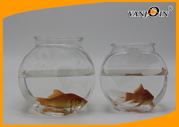 1.2L Flat PET Clear View Fish Plastic Tank for Aquarium , Silk screen printing