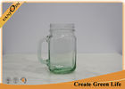 China 16oz Decorative Blue Eco Mason Glass Jars Mug For Wedding Favor factory