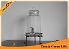 China 3.8L Eco Mason Glass Jars Octagon Shape Beverage Juice Glass Dispenser Jar company