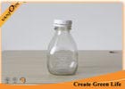 China Beverage Use Short 16 oz French Square Glass Bottles With Tamper Evident Cap factory