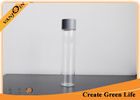 China 400 ml Voss Style Mineral Water Glass Beverage Bottles with Screw Plastic Cap factory