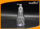 China 420ml Special Oval Shape Lotion Bottles for Shampoo with Aluminium Lotion Pumps factory