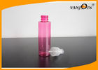 China Cylinder Round PET Small Plastic Bottles for Comestic Packaging Lotion Pump / Spray Pump factory
