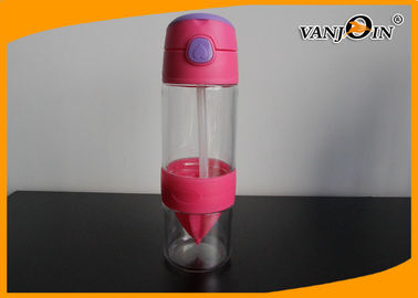 Fancy Design Cooling Water Sport Running Plastic Lemon Bottle / Plastic Drink Container