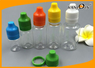 China Plastic E-cigarette / E-cig Liquid Bottles10ml 15ml 20ml 25ml 30ml Recycled PE / PET Bottles supplier