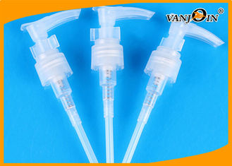 China PP material Plastic Lotion Pump with 24 / 410 Neck Finish , Liquid Bottle Dispenser Pumps supplier