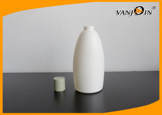 China Recycled Empty 400ml HDPE Plastic Cosmetic Bottles with Flip Cap for Lotion Packaging supplier
