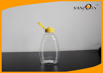 China Custom Clear Plastic Food Jars 360ml , 720ml PET Food Jar for Honey Packaging supplier