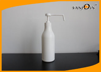 China 520ML Long Nose Pump HDPE Plastic Empty Cosmetic Shampoo Lotion Bottles Eco-friendly supplier