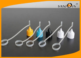 China Colorful Needle Dropper Bottle Tips for E-cigarette Bottle Liquid , Bottle Caps for E-juice Bottles supplier