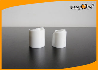 China PP White Dic Clip Press Top Bottle Lids and Cap for Cosmetic Shampoo and Skin Care Cream Bottles supplier
