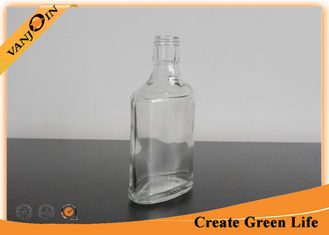 China 120ml Mini Sample Empty Decorative Wine Bottles / Glass Drinking Bottles With Aluminum Cap supplier
