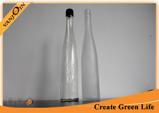 China Long Neck 375ml Clear Glass Wine Bottles With Screw Cap ,  Wholesale Wine Bottles supplier