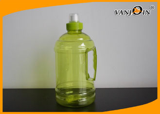 China 1200ML Food Grade PET Plastic Drink Bottles Sports Kettle Jug With Hand Shank supplier