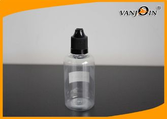 China E Juice Bottles Plastic E Liquid Bottles 50ml With Different Caps supplier