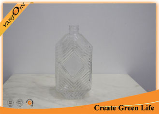 China Crystal Luxury 700ml Glass Wine Bottles For Wine Packaging 108.5*58mm supplier