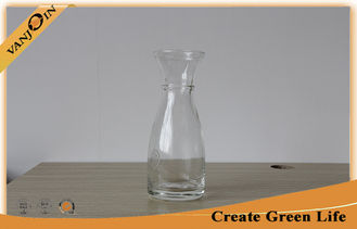 China 750ml Clear Glass Beverage Bottles With Wide Mouth For Juice / Milk / Soft Drinks supplier