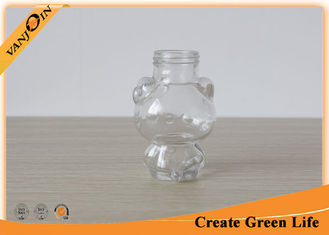 China Cute 4oz Hello Kitty Glass Glass Candy Jars / Food Grade Glass Jars With Lids For Candy supplier