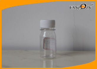 China Eco - Friendly Recycling 1 oz PET Plastic Juice Bottles With Lids Food Grade supplier